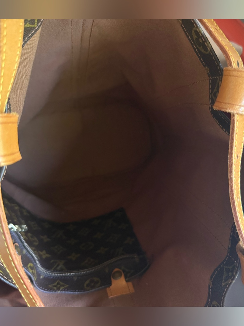 Louis Vuitton Randonnée GM Monogram Backpack Bucket Bag France Nov 1990 - Picture 16 of 16